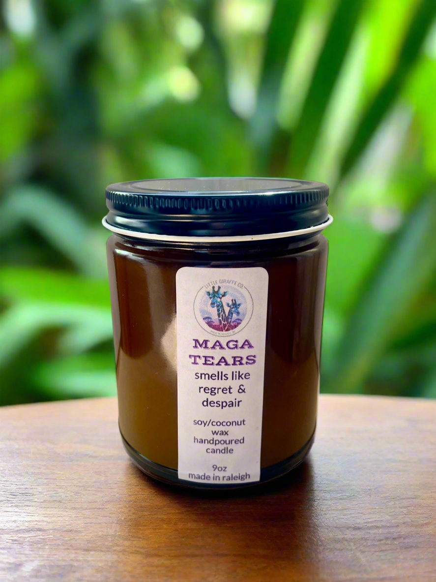 MAGA Tears Coco/Soy Wax Candle
