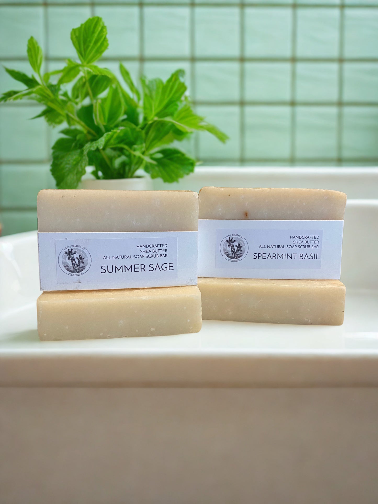 Sea Salt Scrub Artisan Soap- 5oz bars