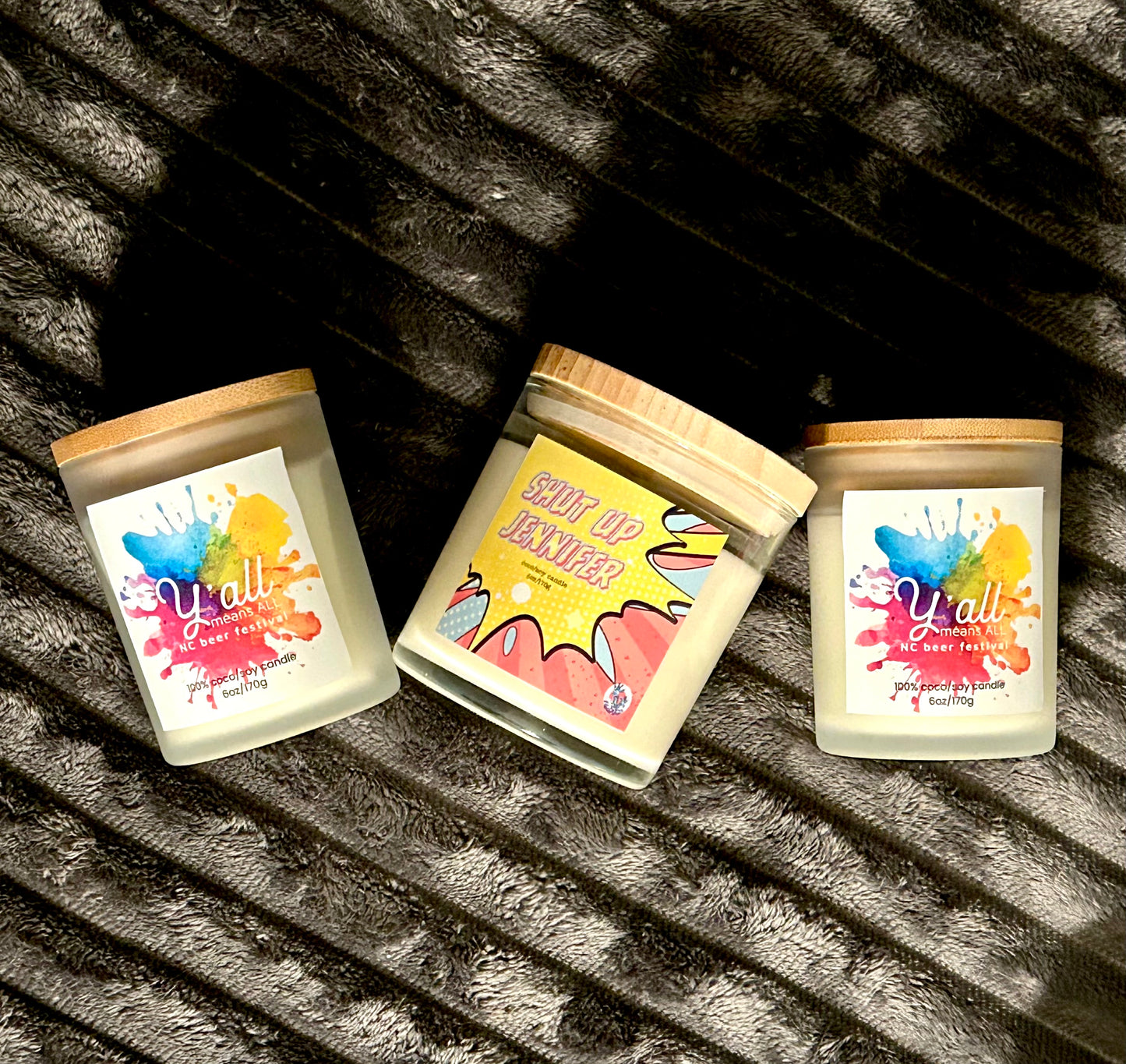 Y’all Means All Coco/Soy Wax Candles Pre-Order