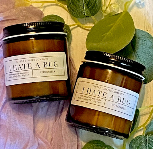 I Hate A Bug! Citronella 4oz coco/soy wax