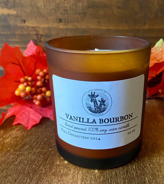 Vanilla Bourbon Soy Wax Candle